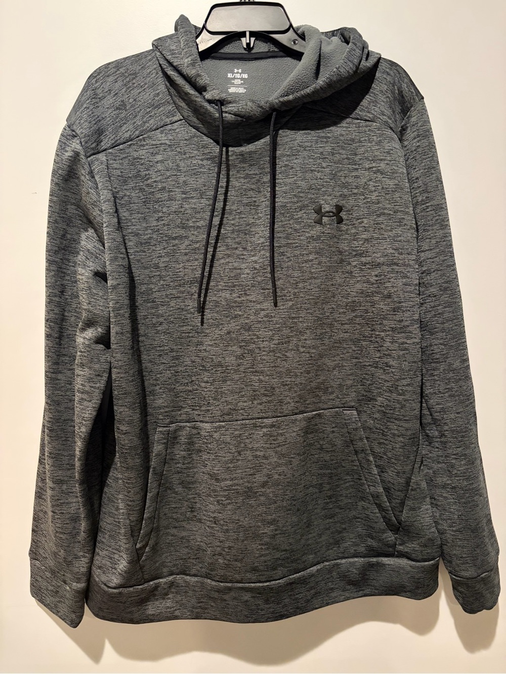 Under Armour Men's Dark Heather Gray Hoodie Pullover